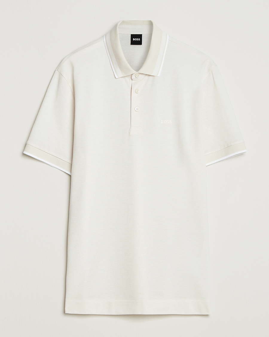 BOSS BLACK Prout Polo Open White