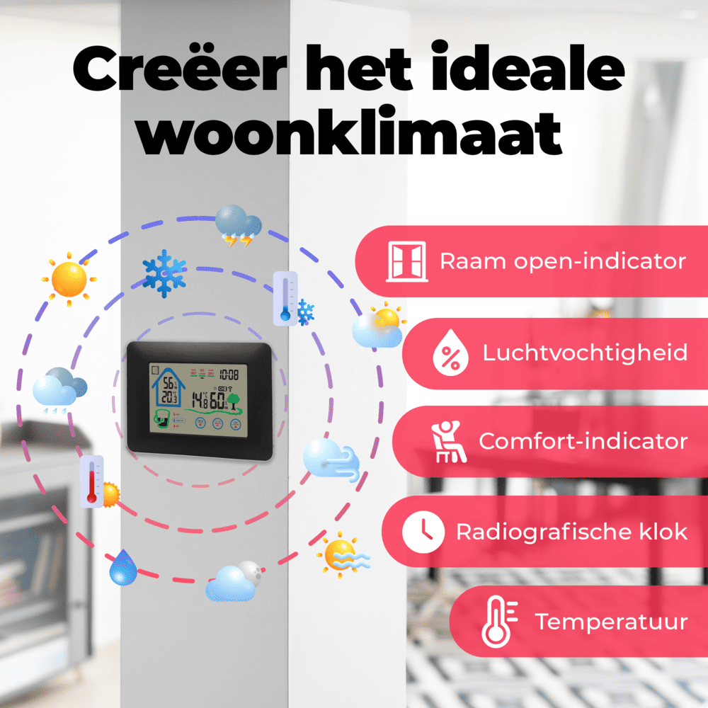 Denver WS520 binnen en buiten weerstation