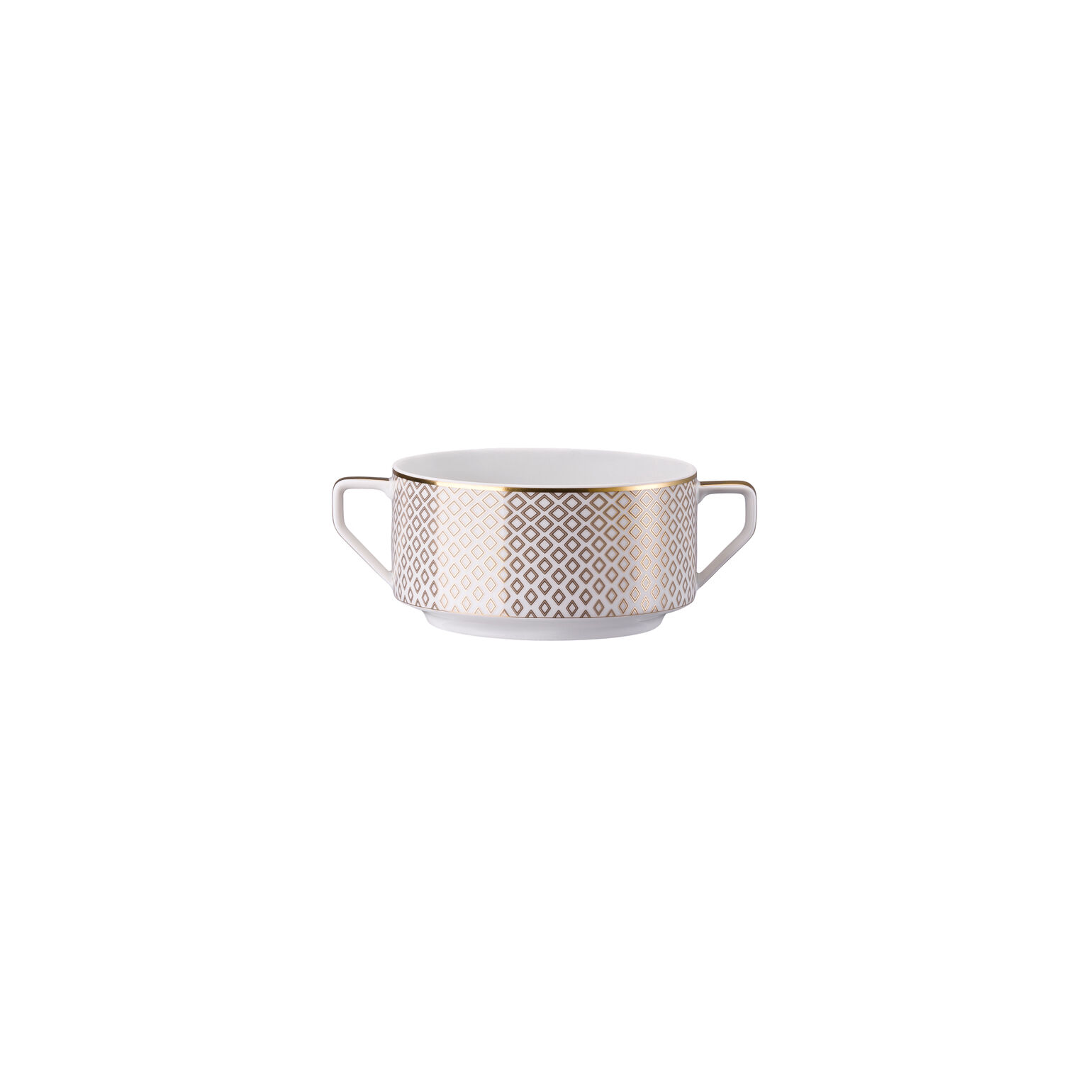 Francis Carreau Beige Suppen-Obertasse