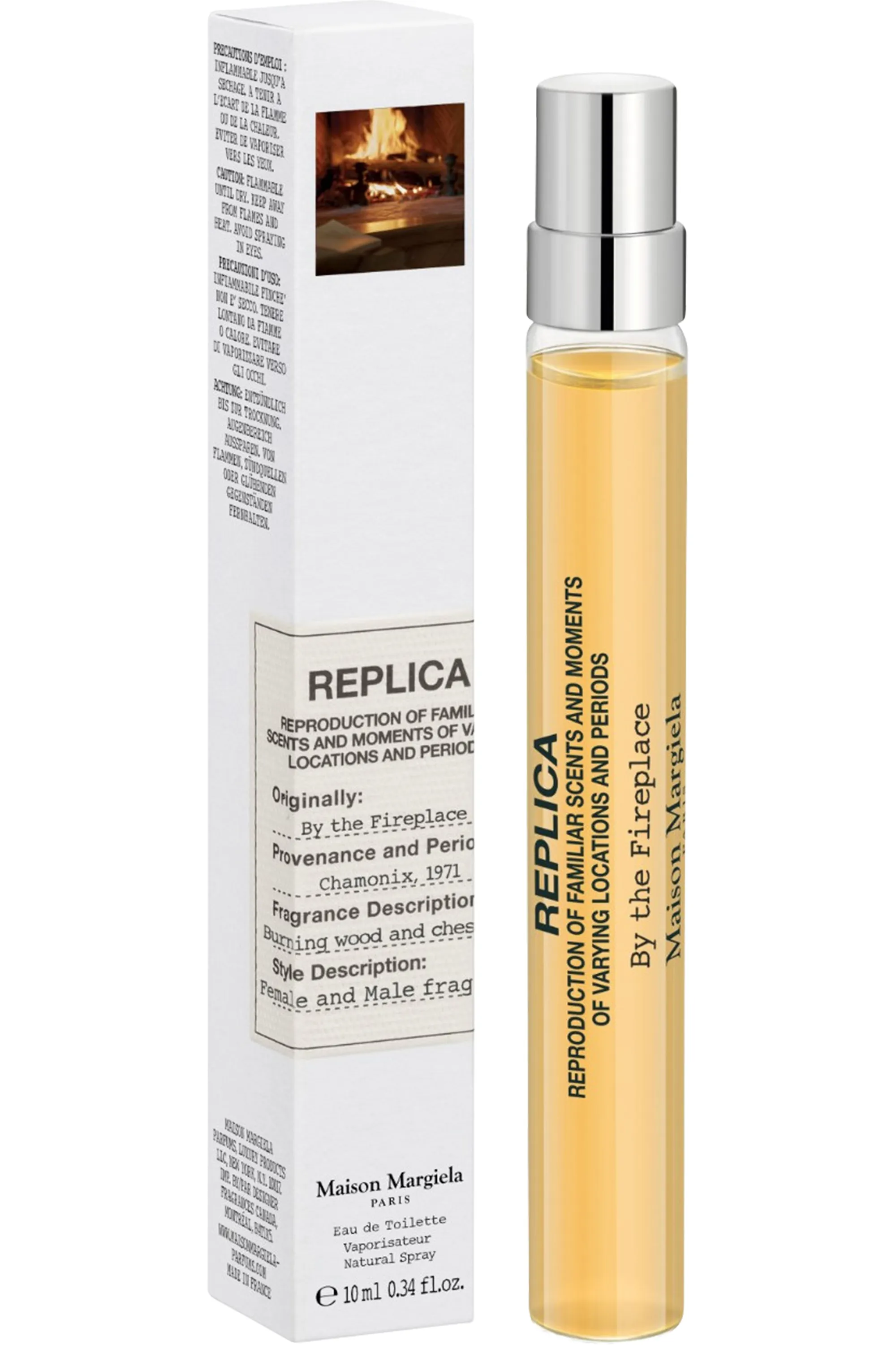 Maison Margiela REPLICA By the Fireplace Eau De Toilette Boisé-10 ml