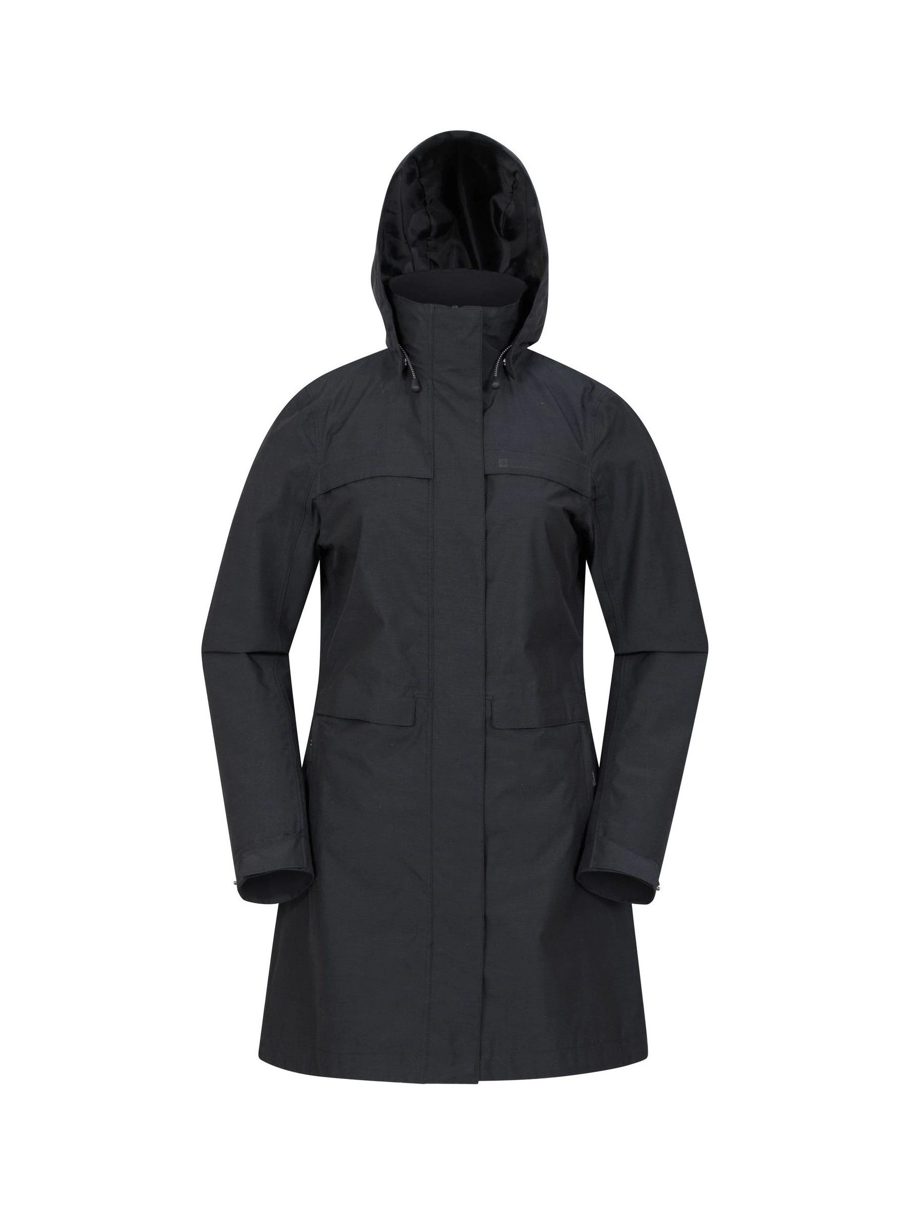 Zwart - Mountain Warehouse - Cloud Burst - Waterdicht damesjack met textuur