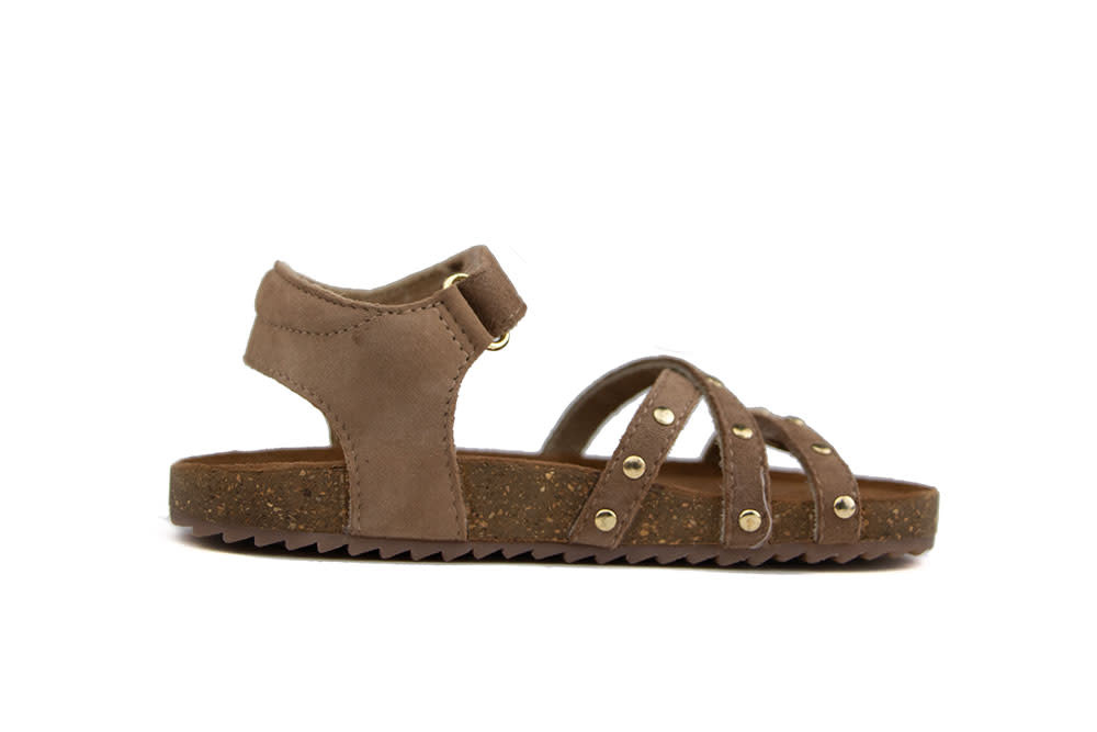 Shoesme Sandaal Brown Studs