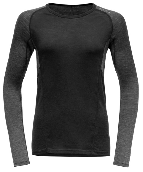 Running Merino 130 Shirt Dame Black