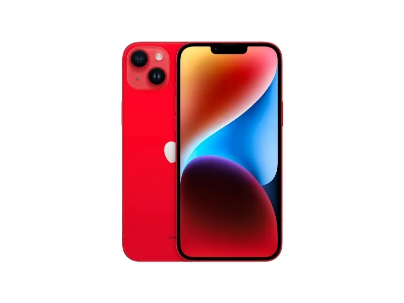 Apple iPhone 14 Plus - (PRODUCT) RED - 5G smartphone - dual-SIM / Intern hukommelse 256 GB - OLED-skærm - 6.7