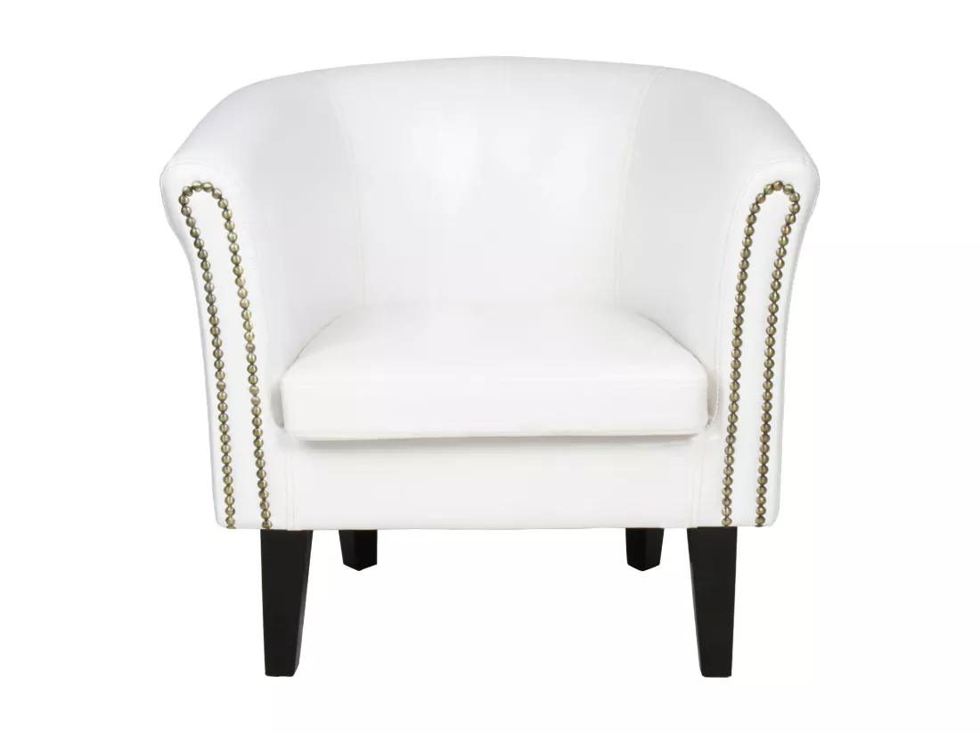 Fauteuil chesterfield avec repose blanche 58 x 70 x 71 cm 01_0000101