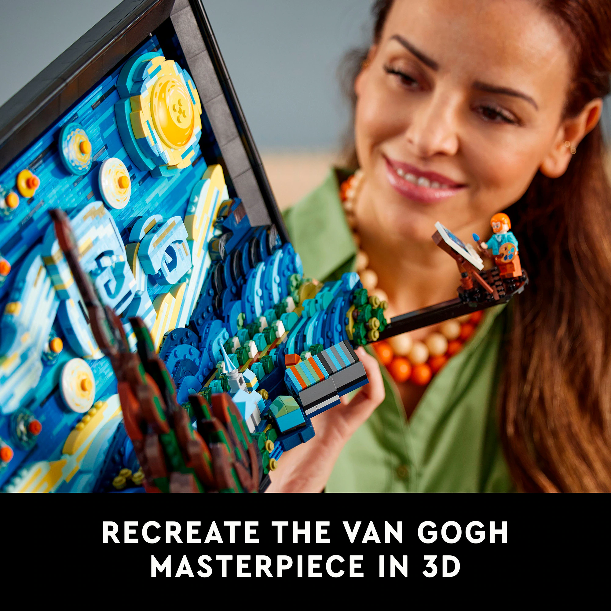 LEGO Konstruktionsspielzeug Ideas Vincent van Gogh – Sternennacht