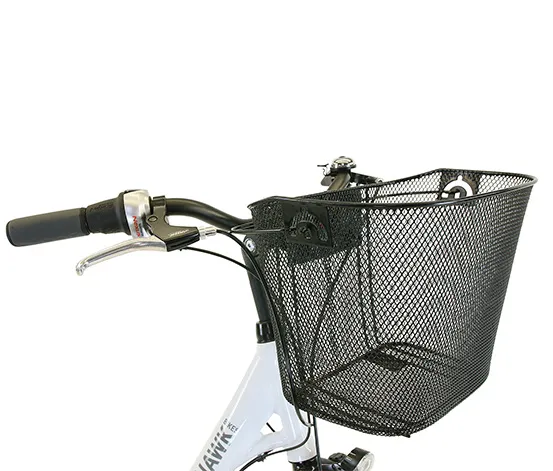 HAWK Bikes Fahrrad »City Wave Deluxe Plus«, weiß, 26 Zoll, 44-cm-Rahmen
