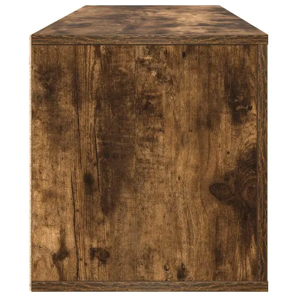vidaXL - Wandschoenenkast - Bruin - Bewerkt hout
