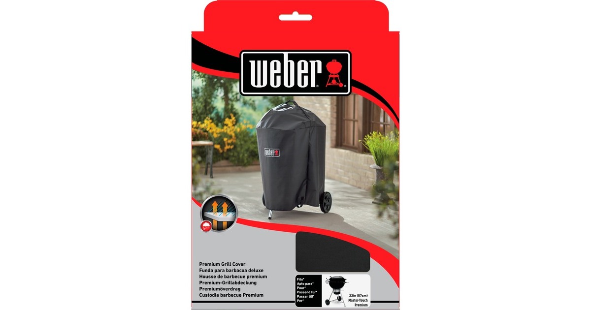 WeberPremium barbecuehoes - Original Kettle en Master-Touch beschermkap  (Zwart)