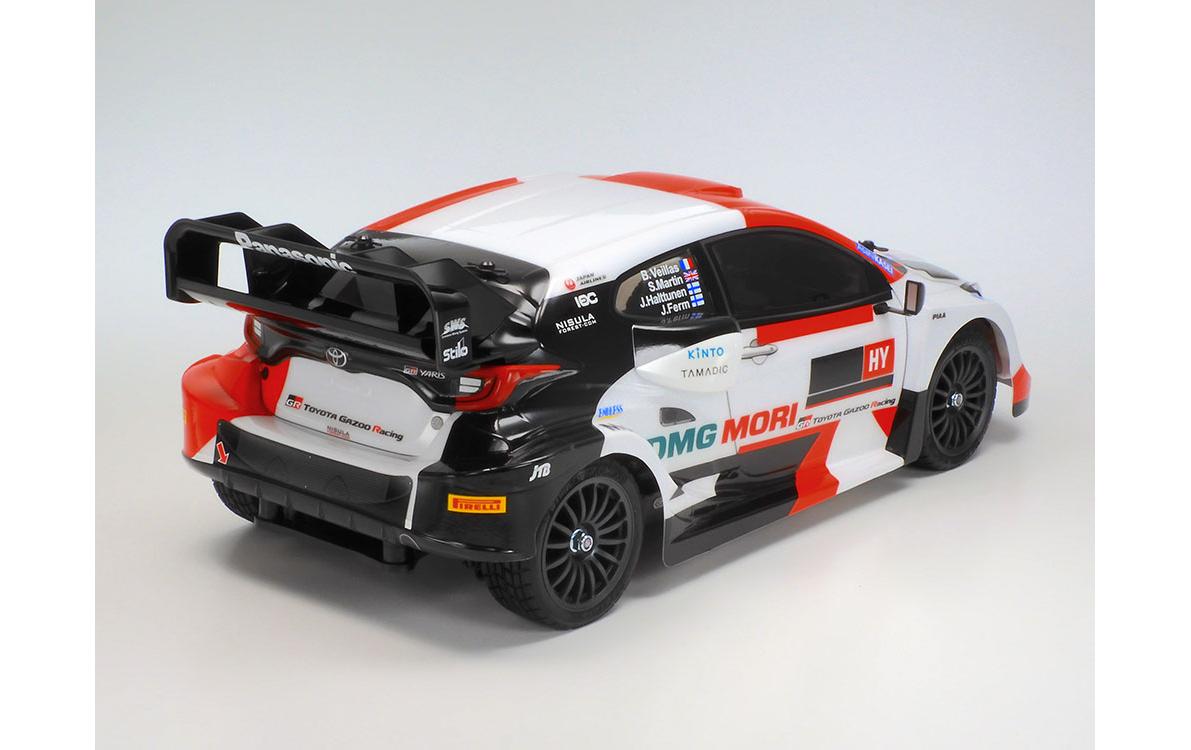 Tourenwagen Toyota GR Yaris Rally1 TT-02 Kit mit ESC, 1:10<br>Toyota GR Yaris Rally1 Hybrid On-Road Modell auf bewährtem TT02 Chassis
