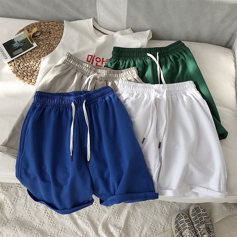 Wescosso - Effen shorts met trekkoord