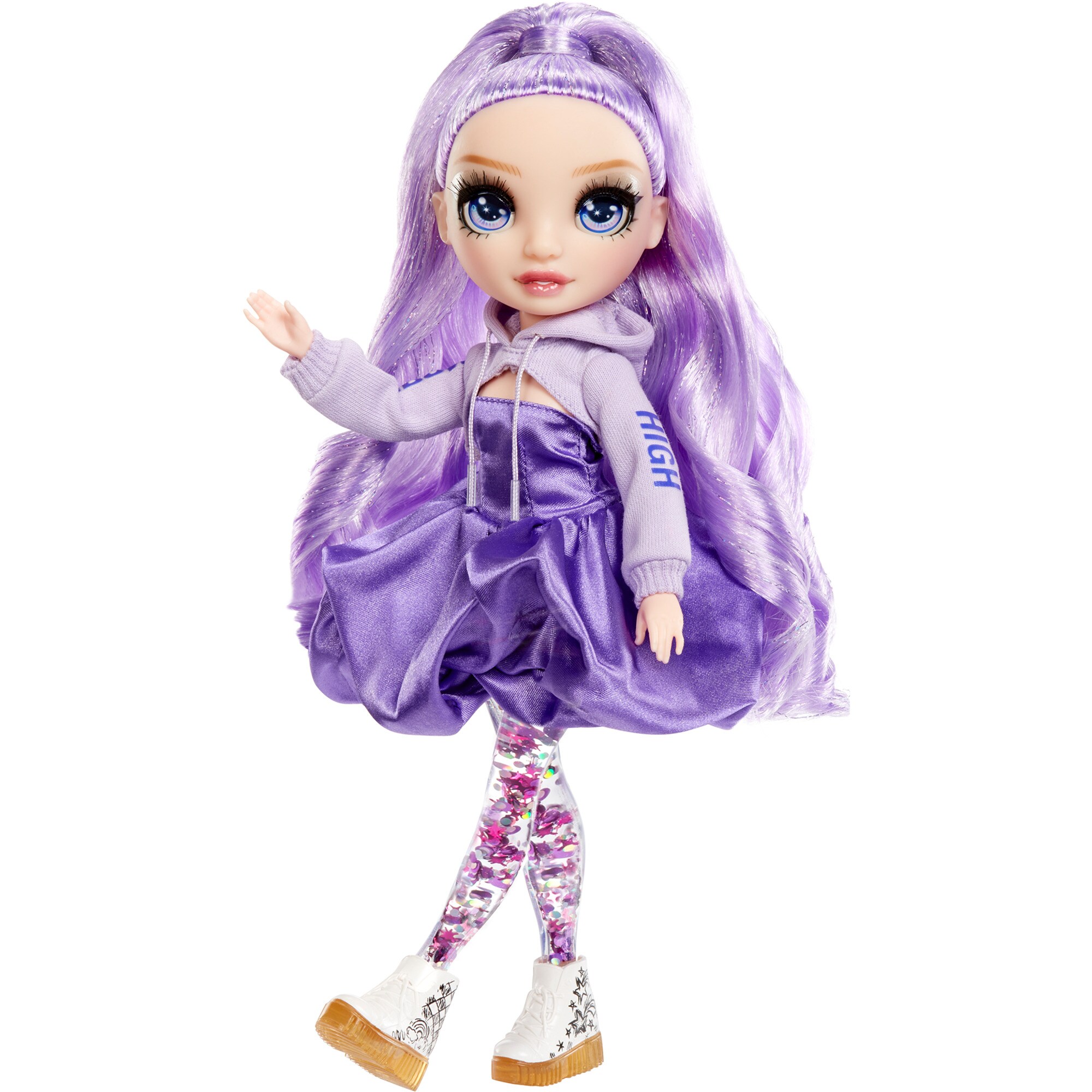 MGA Entertainment Puppe Rainbow High Rainbow High Sparkle & Shine Fashion Doll - Viola