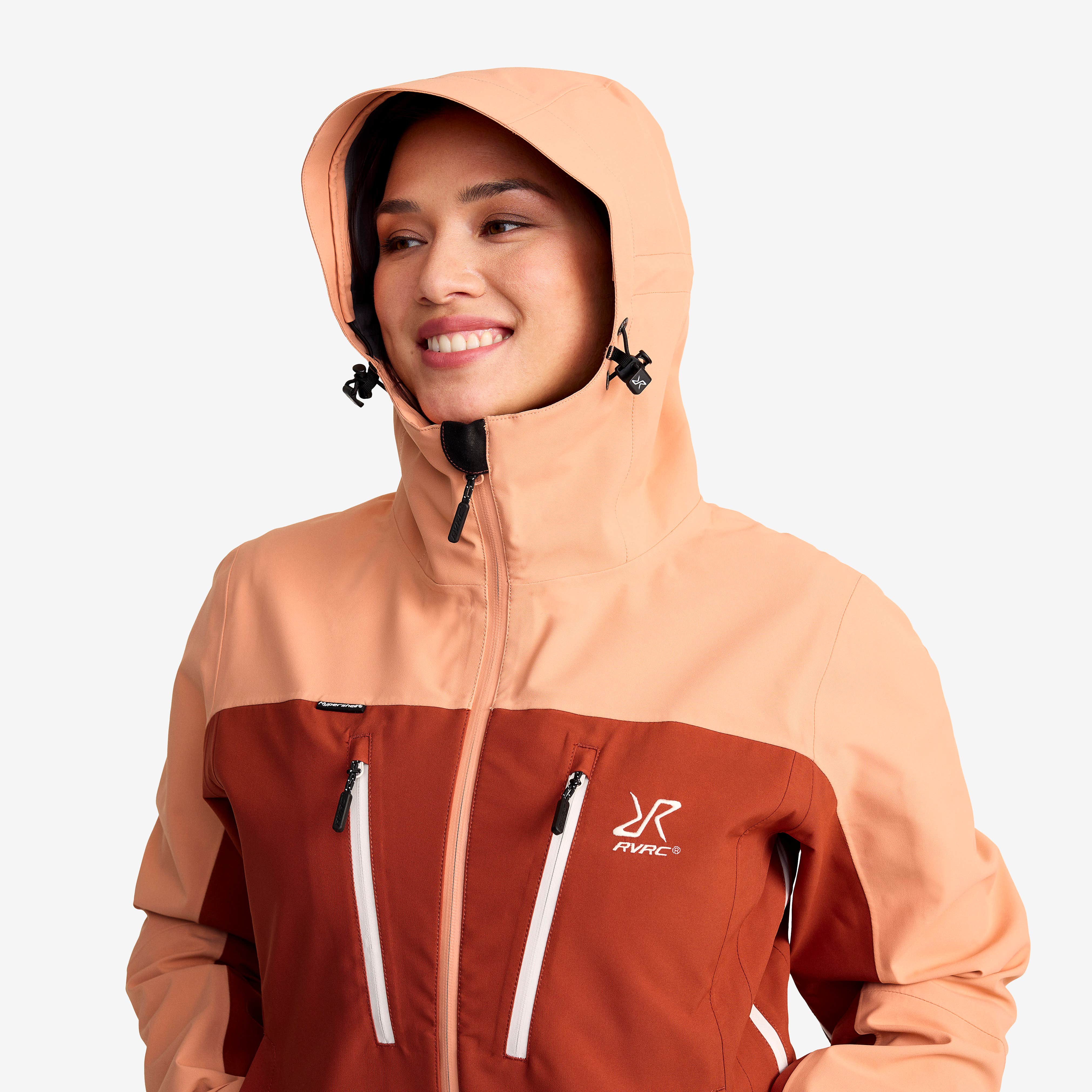 Silence Proshell 3L Jacket Dame Honey Pink/Cinnabar