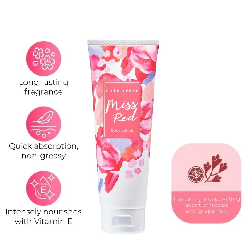 Cute Press - Miss Red Bodylotion
