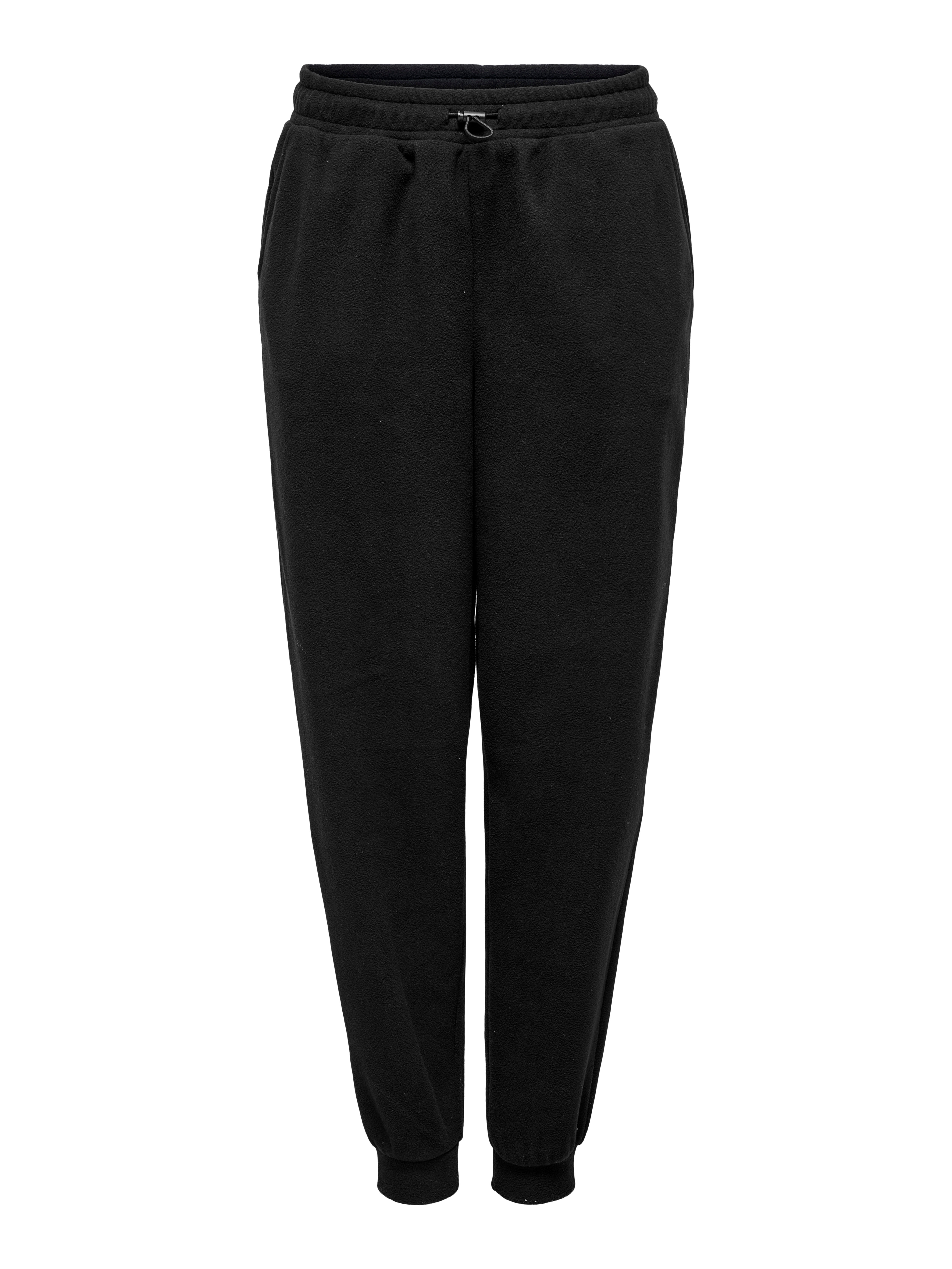 ONPFLEE fleece Hohe Taille Normal geschnitten Jogginghose Black