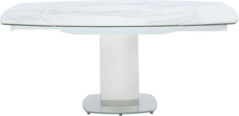 TALICIA - Uitschuifbare Eettafel - 4 tot 6 Personen - Keramiek - IJzer