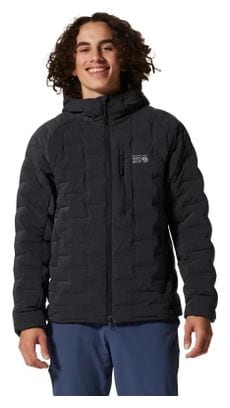 Doudoune Mountain Hardwear Stretch Down Hooded Gris Homme