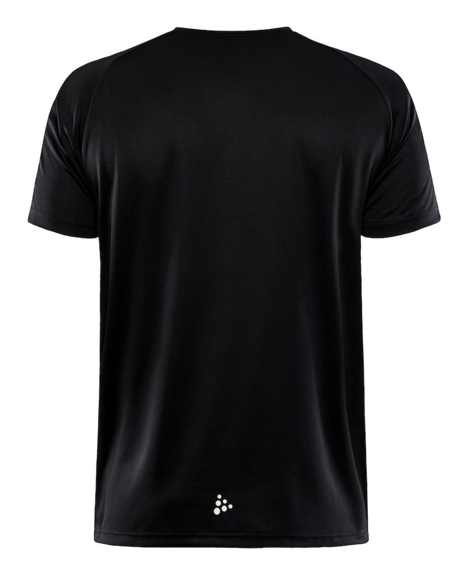 Craft CORE Unifly Logo Hardloopshirt Korte Mouwen Zwart Heren