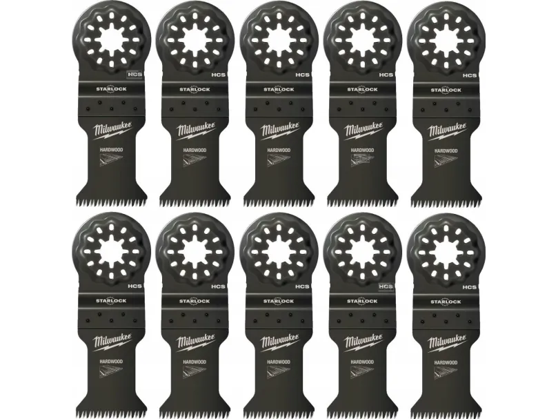 Milwaukee MILWAUKEE MT SAW BLADE 35 x 42mm /10pcs BIMETAL 3-EDGE FOR PLUG-IN CUTTING...