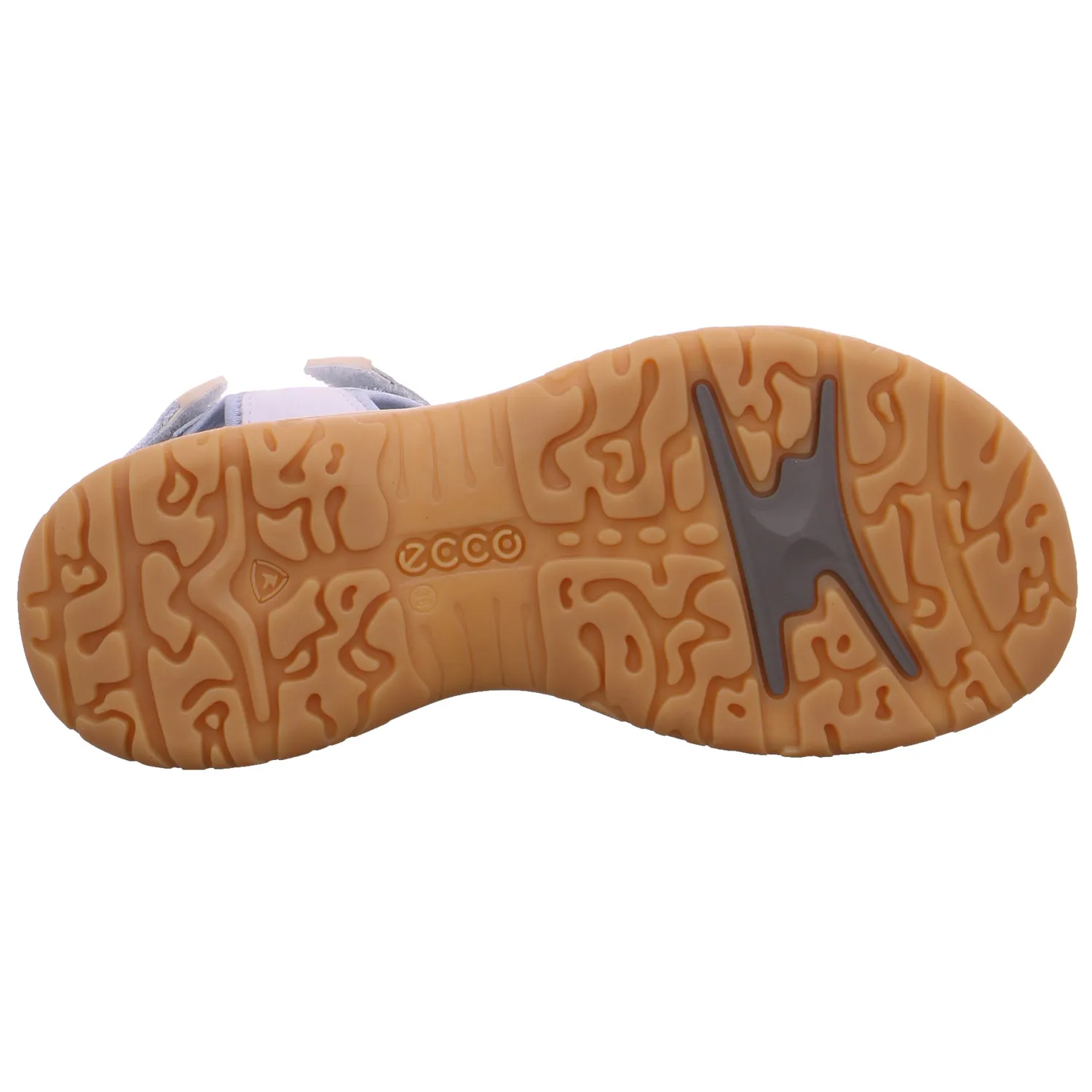 ECCO Trekking-Sandalette Hellblau Leder