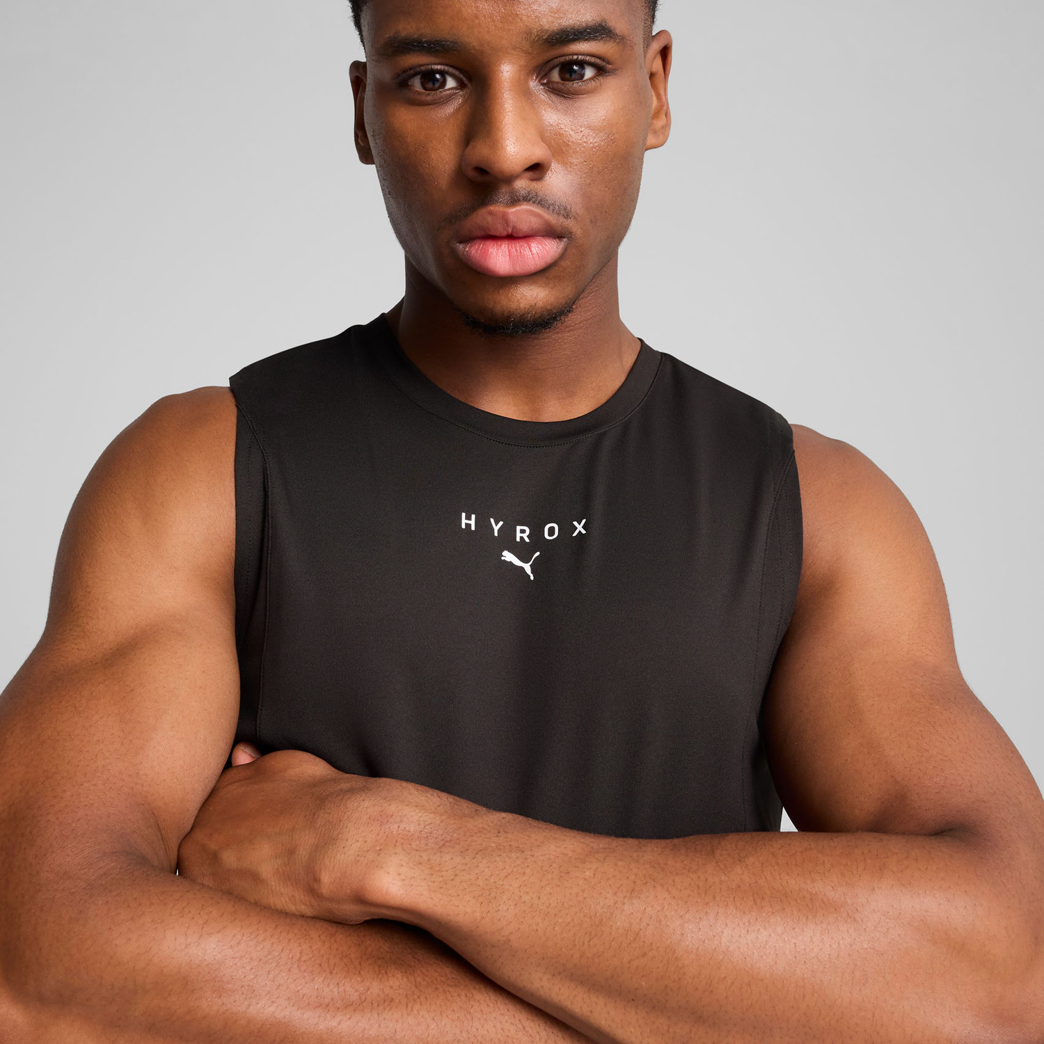 Puma x Hyrox Cloudspun Singlet Heren