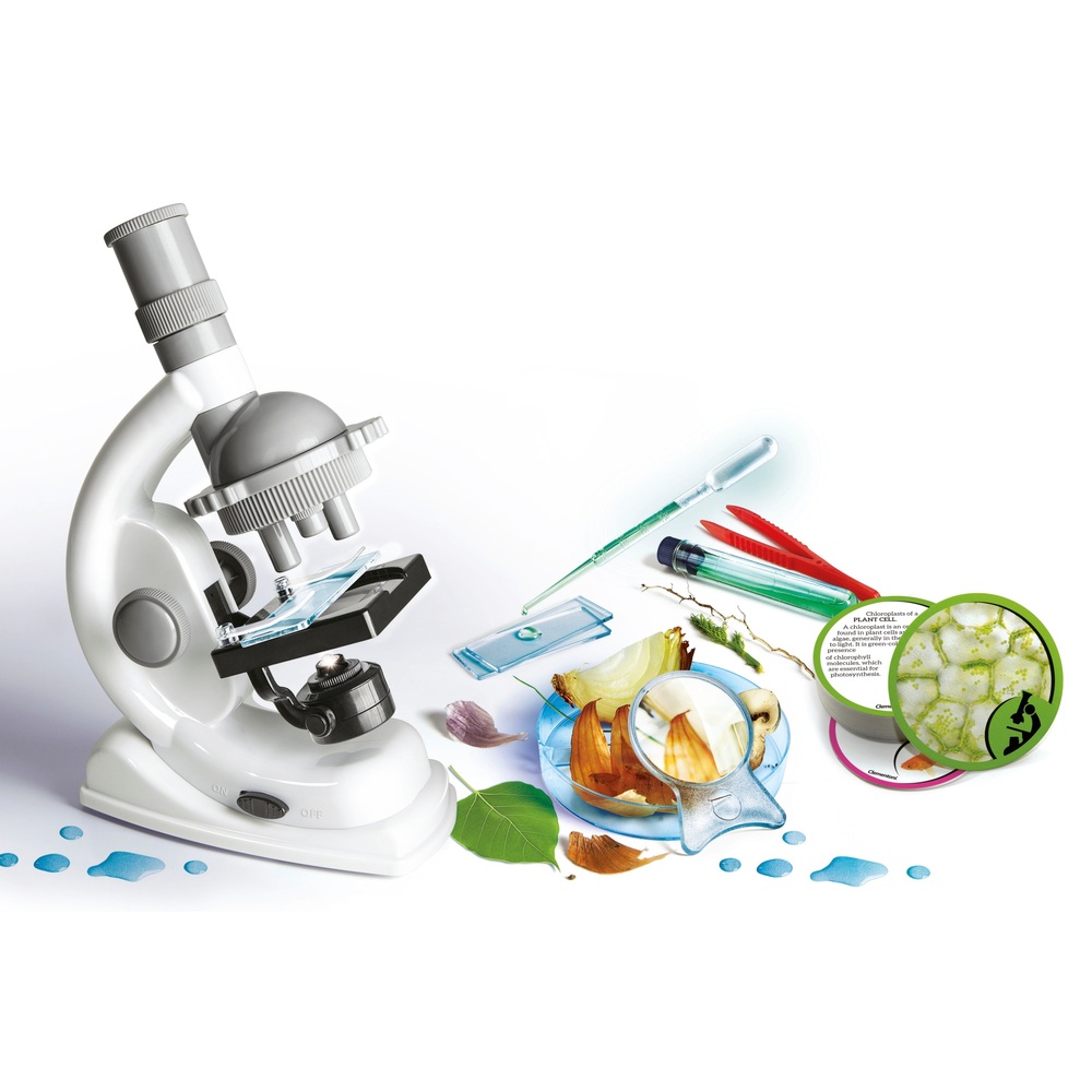 Clementoni Science & Play Wissenschaftliches Spielzeugmikroskop
