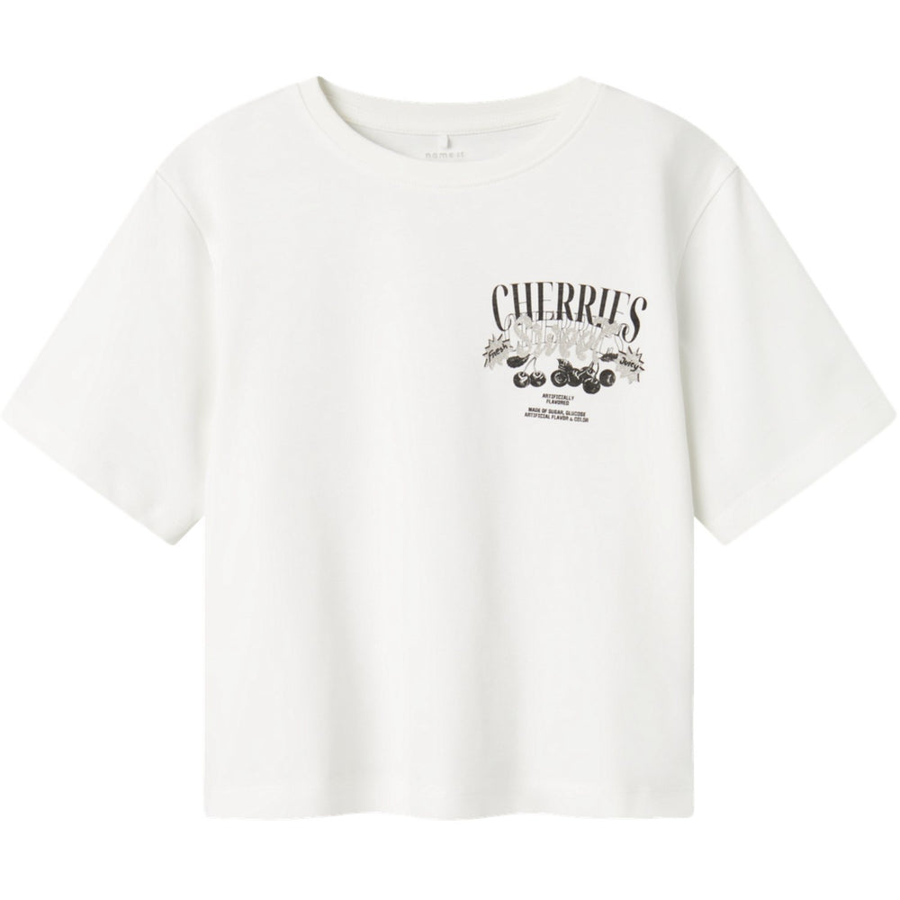 Køb Name It Cloud Dancer Bapol Regular Heavy T-Shirt