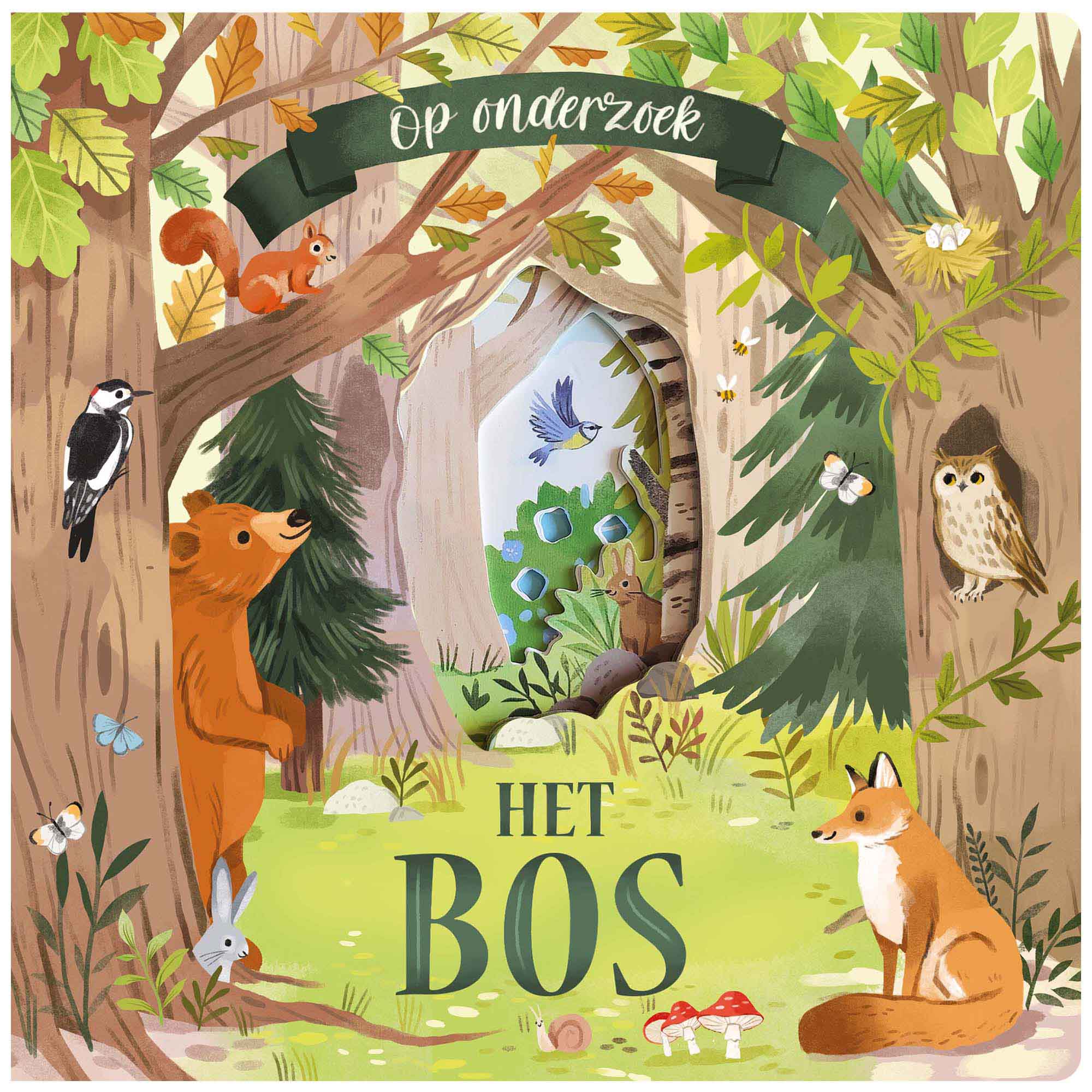 Het bos - Op onderzoek  - kinderboeken - Prénatal