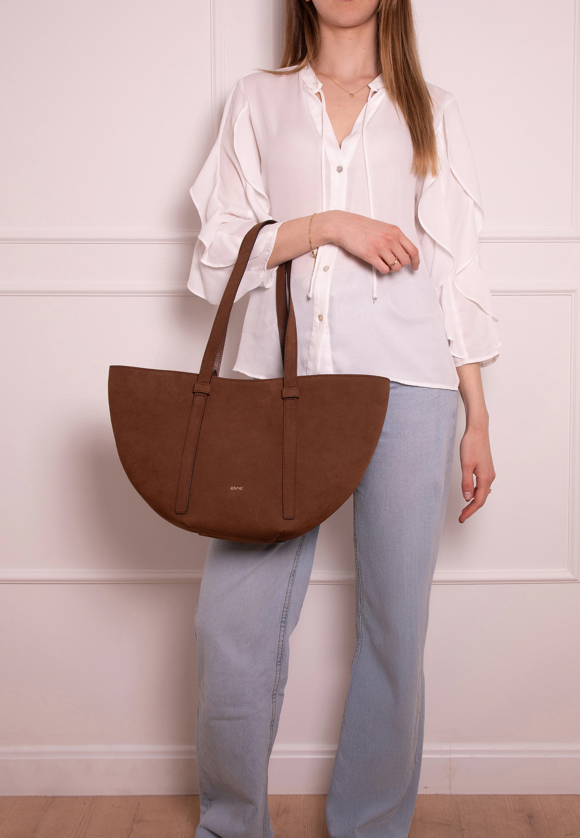 Shopper COSMO medium Leather Suede Standard
