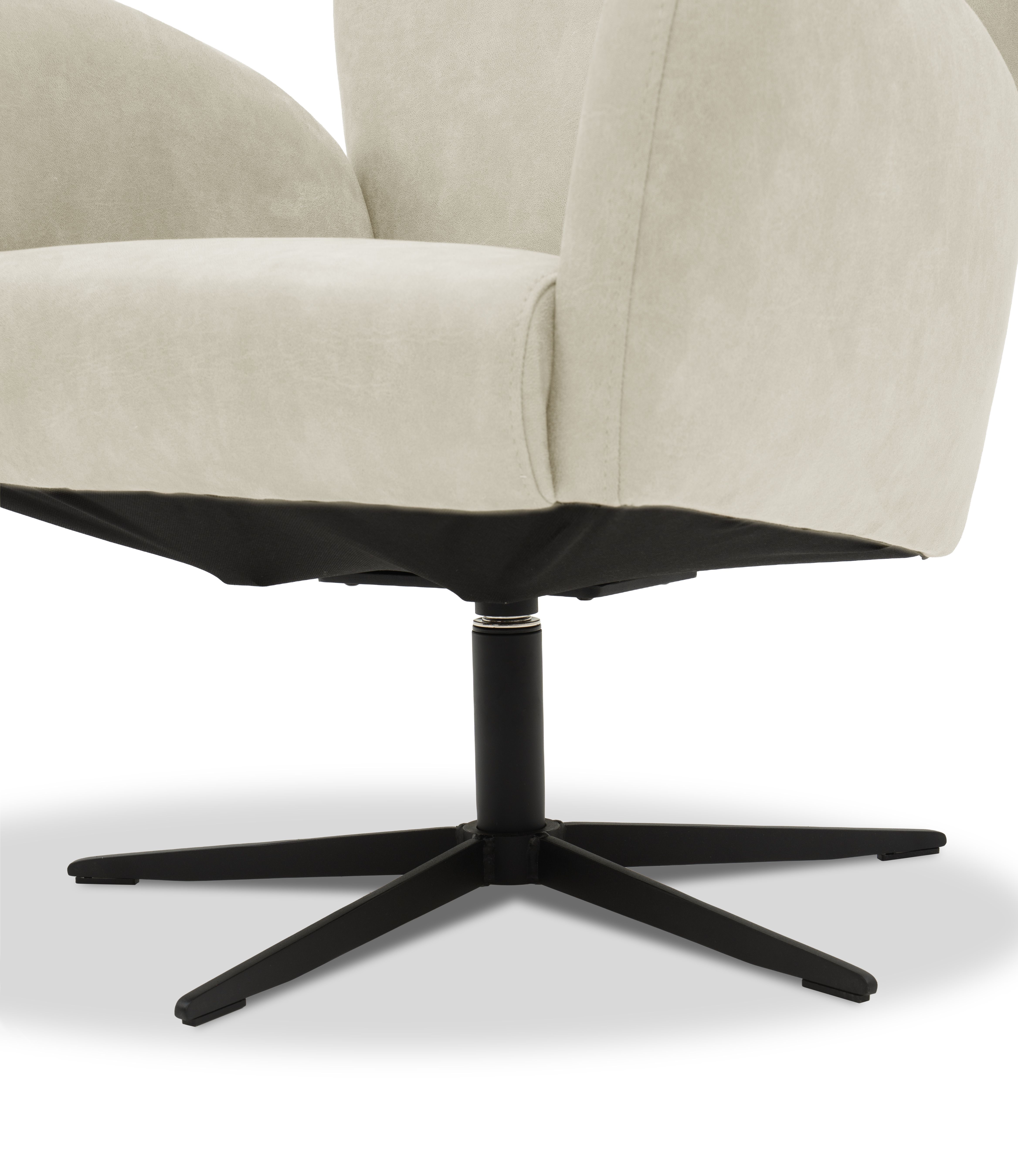 Draaifauteuil Sammy B80 x D85 x H89 cm