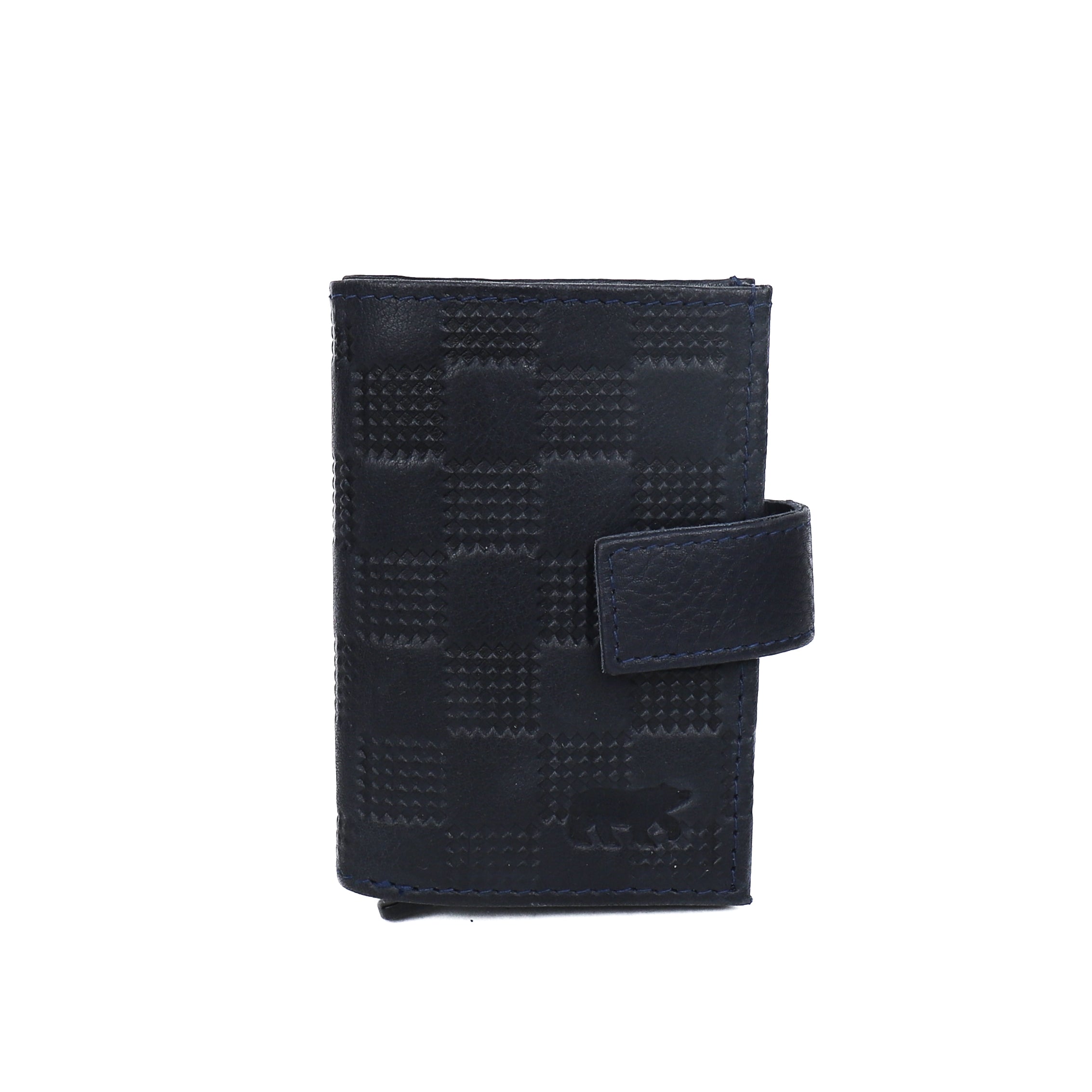 Pasjeshouder 'Elsie' block/navy Block Navy