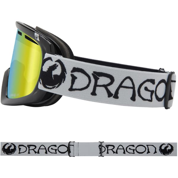 Masque de ski DRAGON D1 OTG CLASSICGREY/LLGOLDION+LLLTROSE