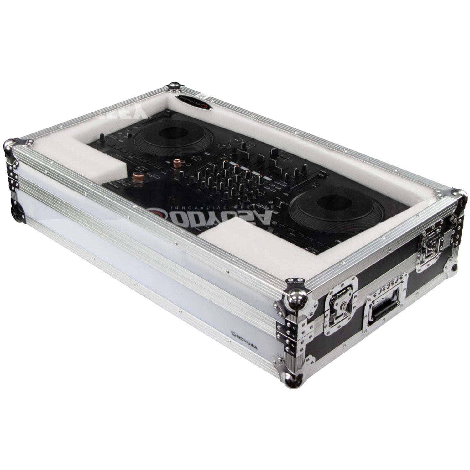 Odyssey SCOPUSQUADCW1 Effects Showcase met wielen voor Pioneer DJ Opus-Quad