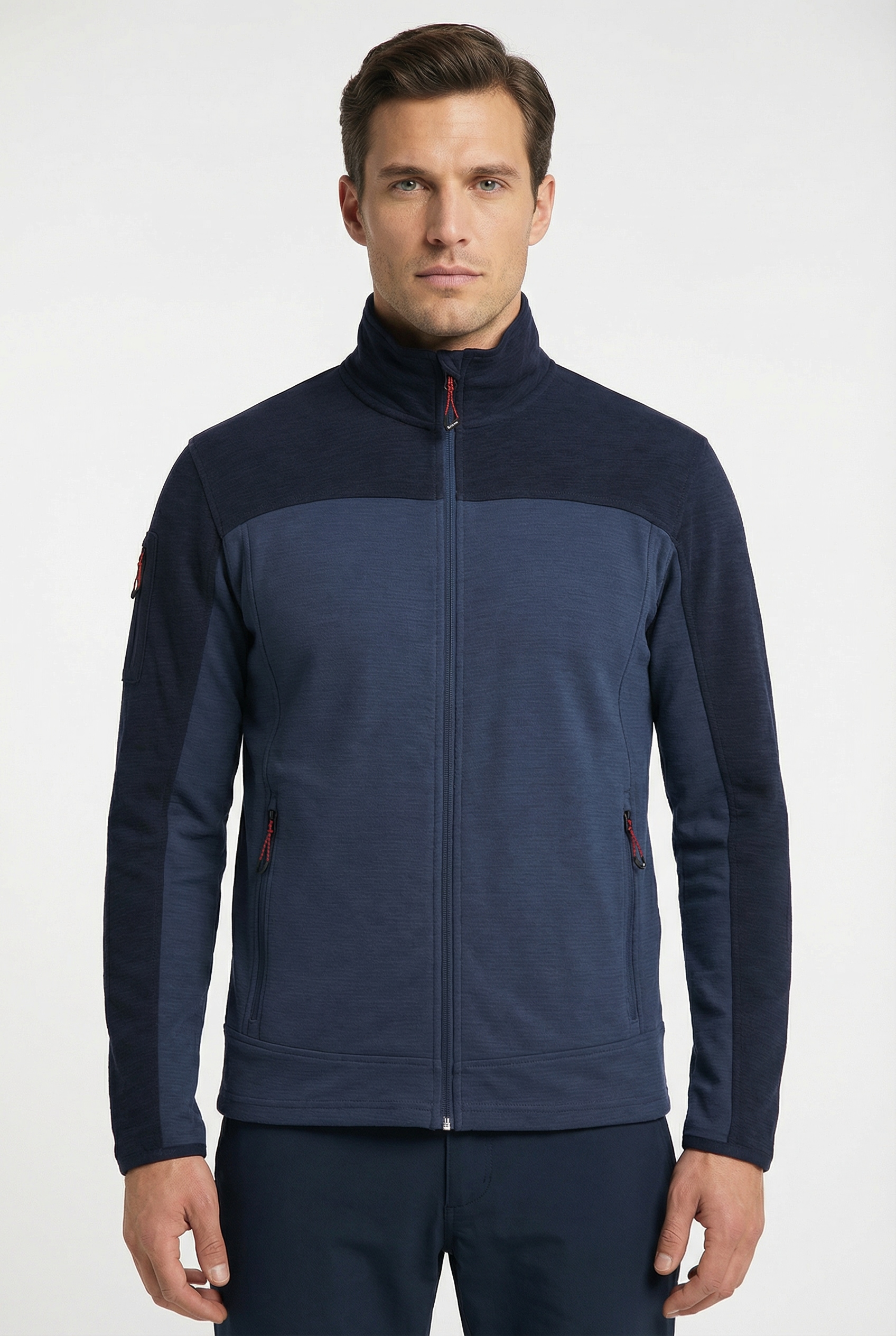 Killtec Funktionsjacke »KOS 42 MN FLX JCKT« aus Polyester, mit Kinnschutz am Reissverschluss