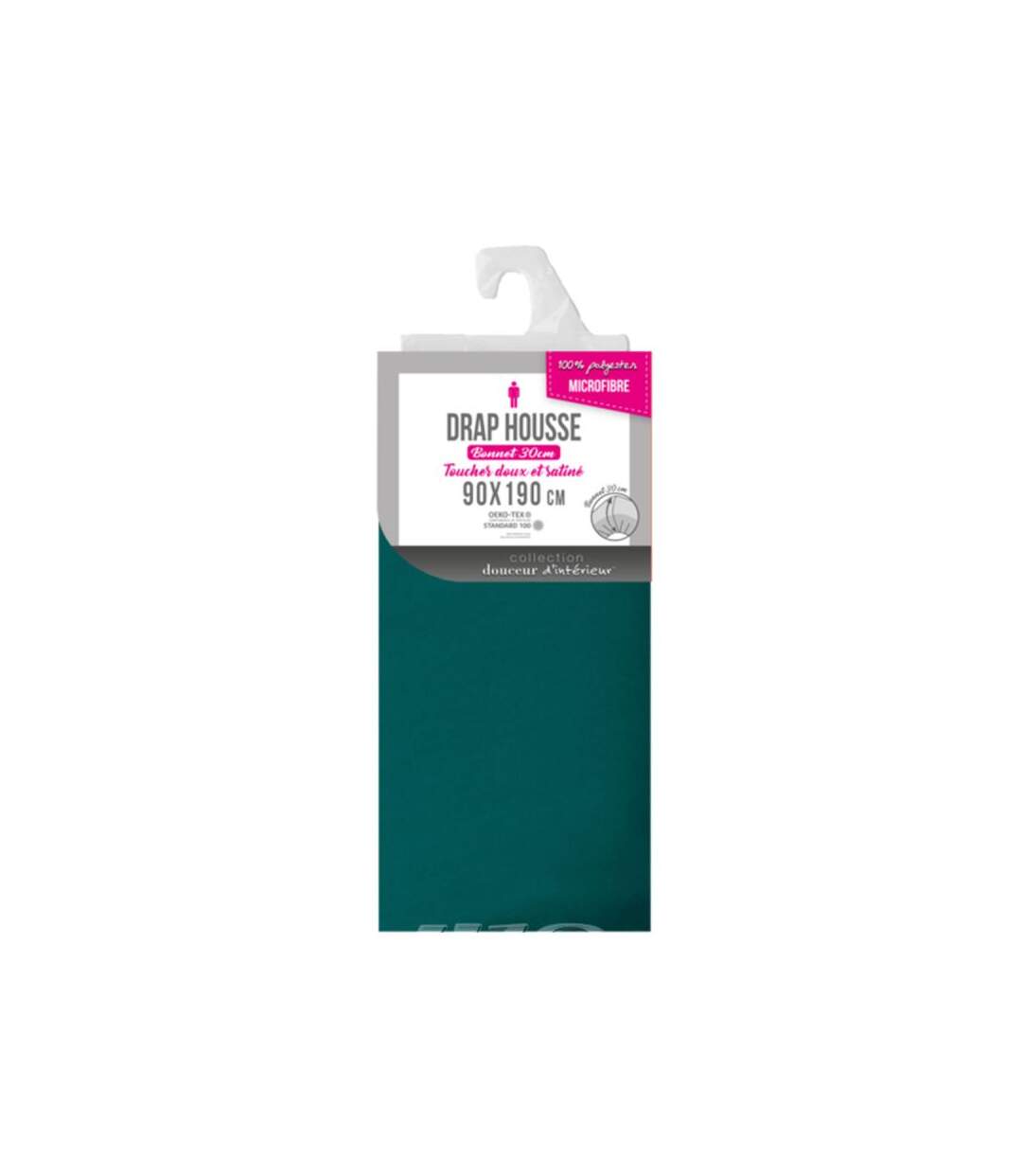 Drap Housse Oscar 90x190cm Emeraude