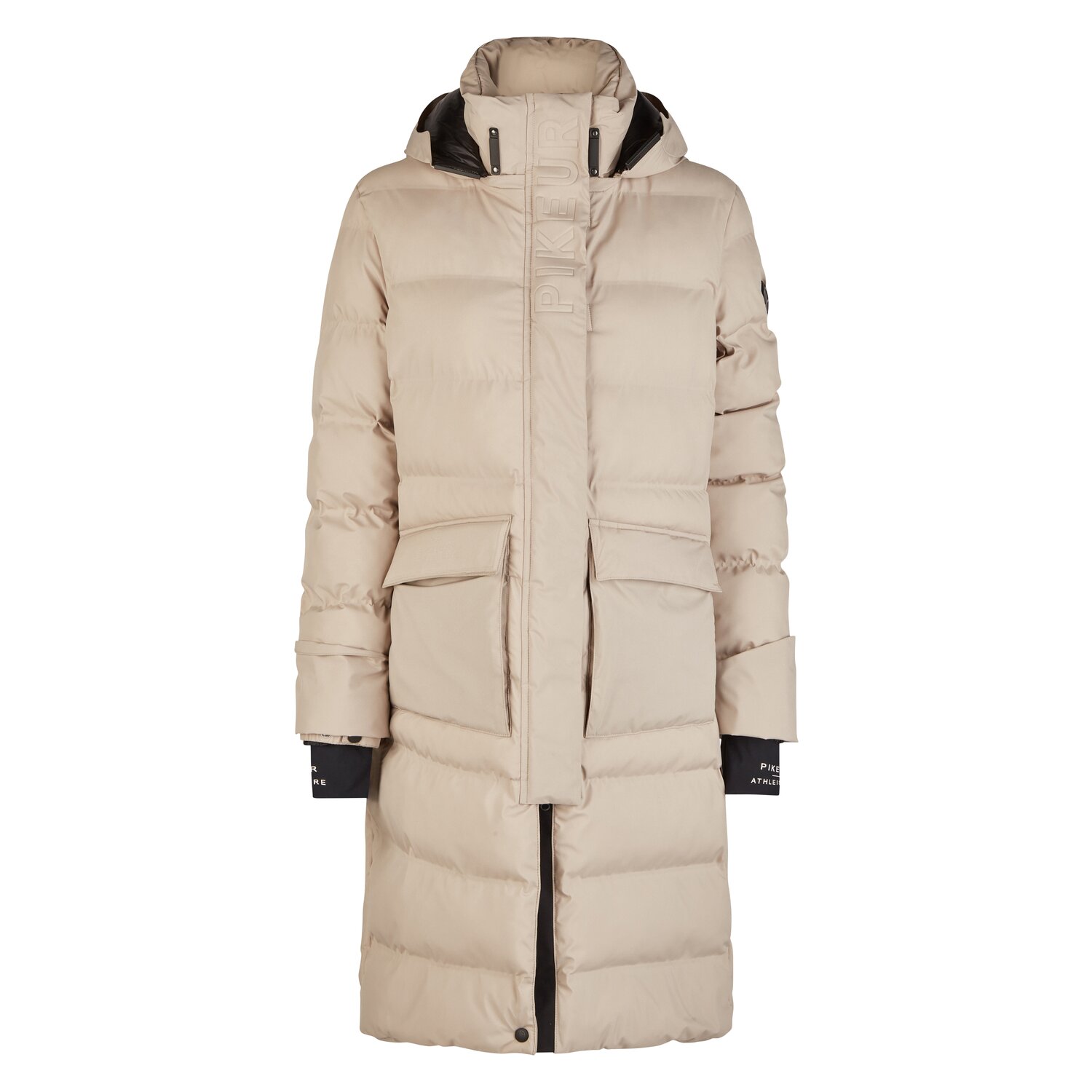 PIKEUR Athleisure Stepp-Reitmantel - sandstorm
