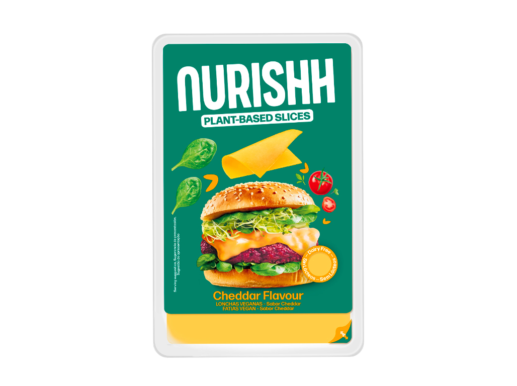PREPARADO VEGAN NURISHH FATIAS CHEDDAR 160G