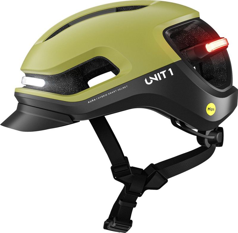 Unit1 - Aura Mips - Fietshelm - Ranger Groen - Medium