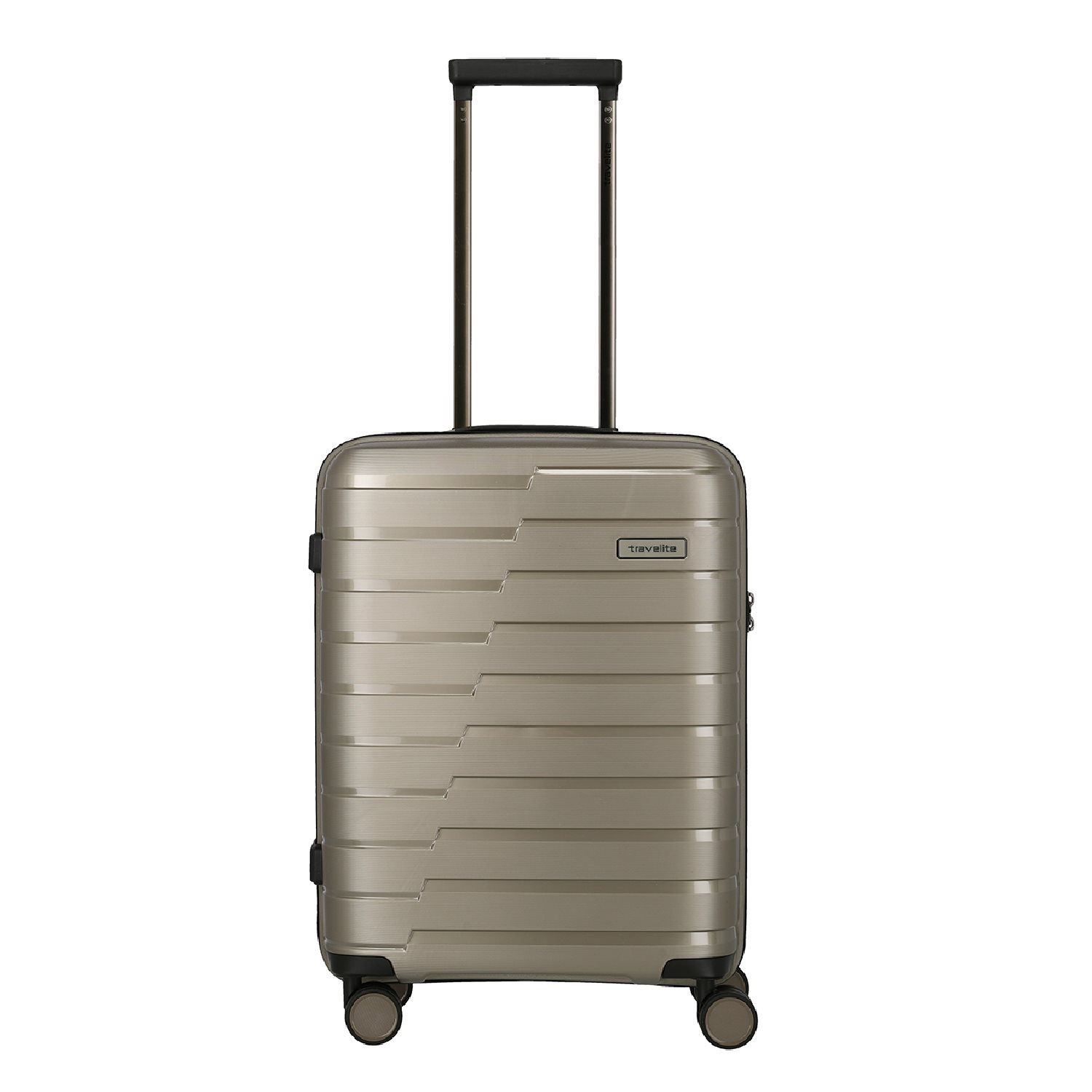 Travelite Air Base 4 Wiel Trolley S champagne metallic