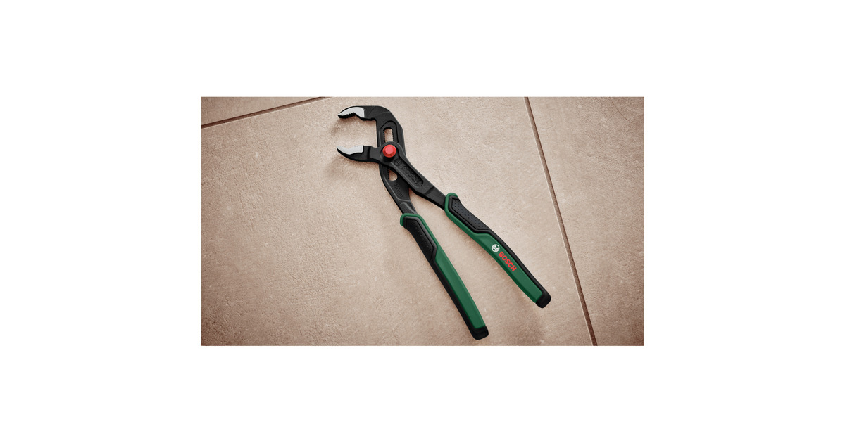 BoschWaterpomptang 250 mm zweedse- / waterpomp-tang  (Zwart/groen)