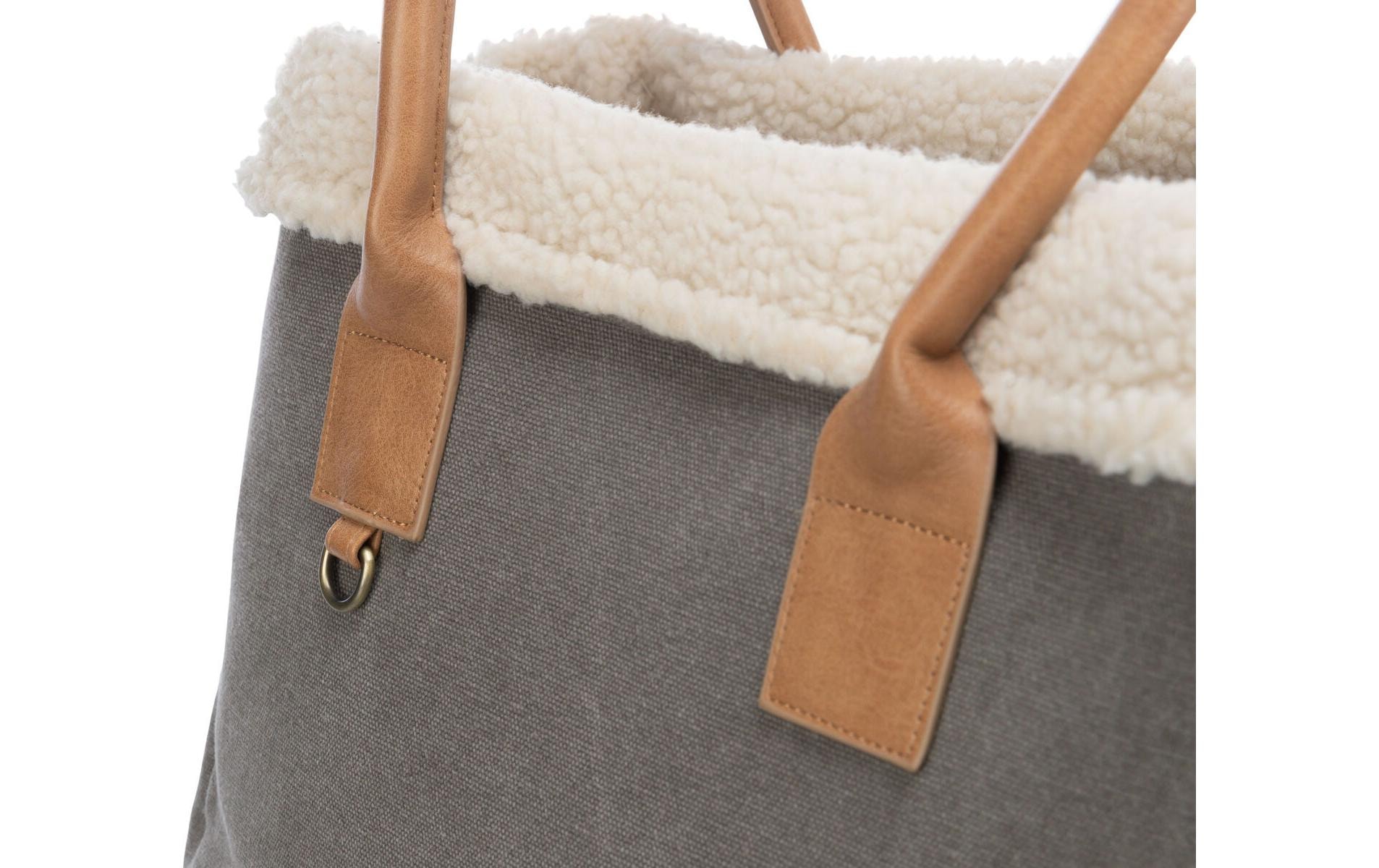 TRIXIE Tiertransporttasche »Rachel, 25 × 30 × 40 cm, Grau/Hellbraun« bis 7 kg