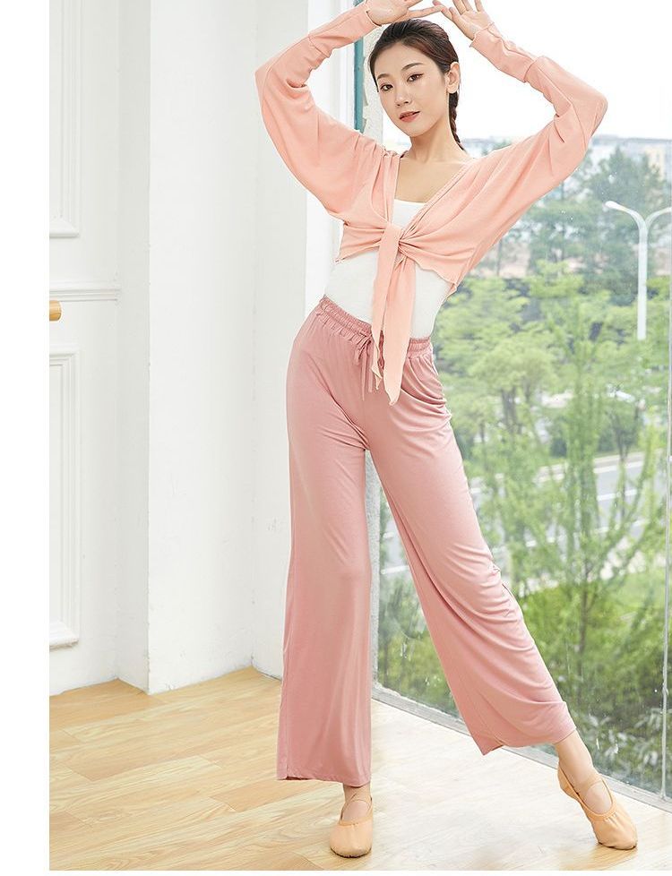 Cossita - Dans crop top met lange mouwen