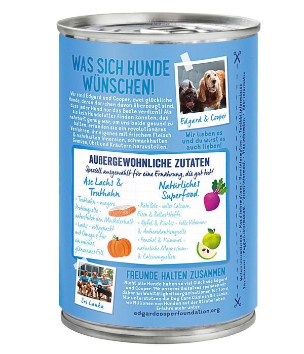 Edgard & Cooper Nassfutter für Hunde,