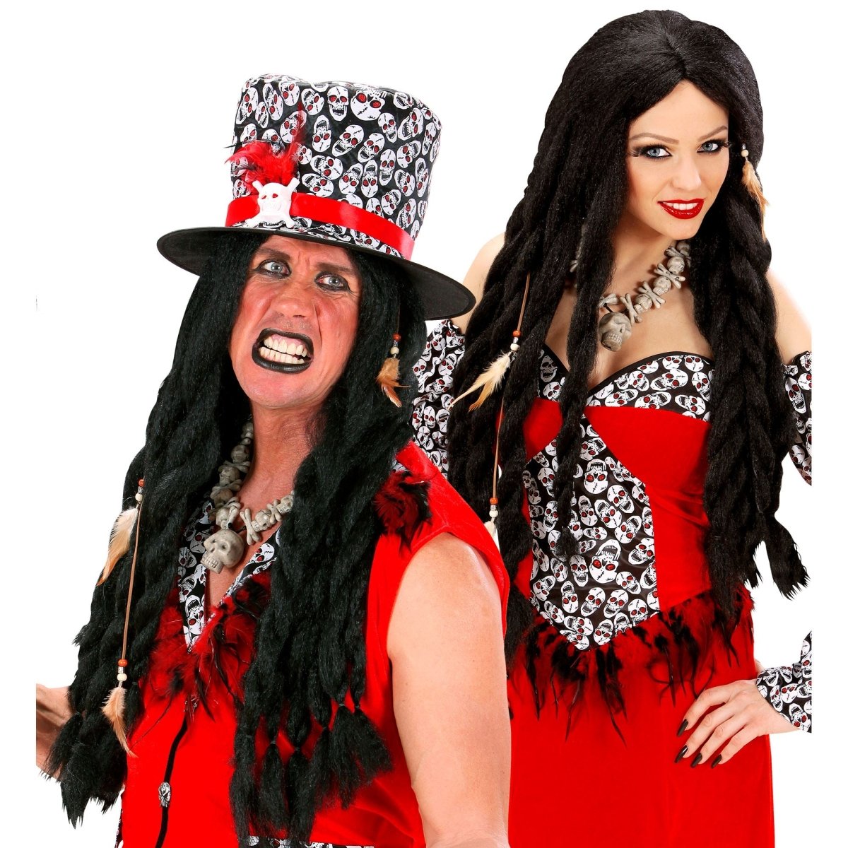 Halloween Pruik Voodoo