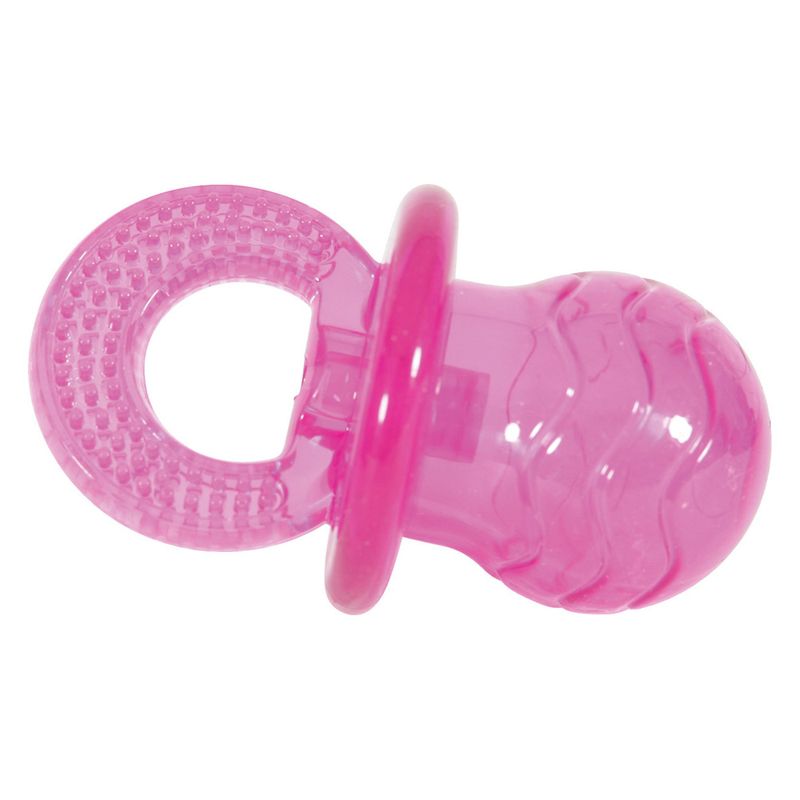 Jouet Zolux Tétine Pop, rose pour chien