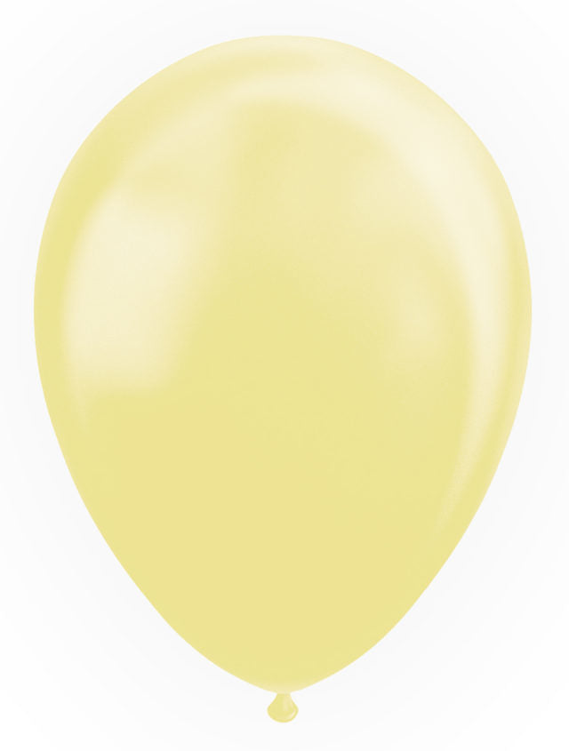 Gele Ballonnen Pastel Macaron 30cm 25st