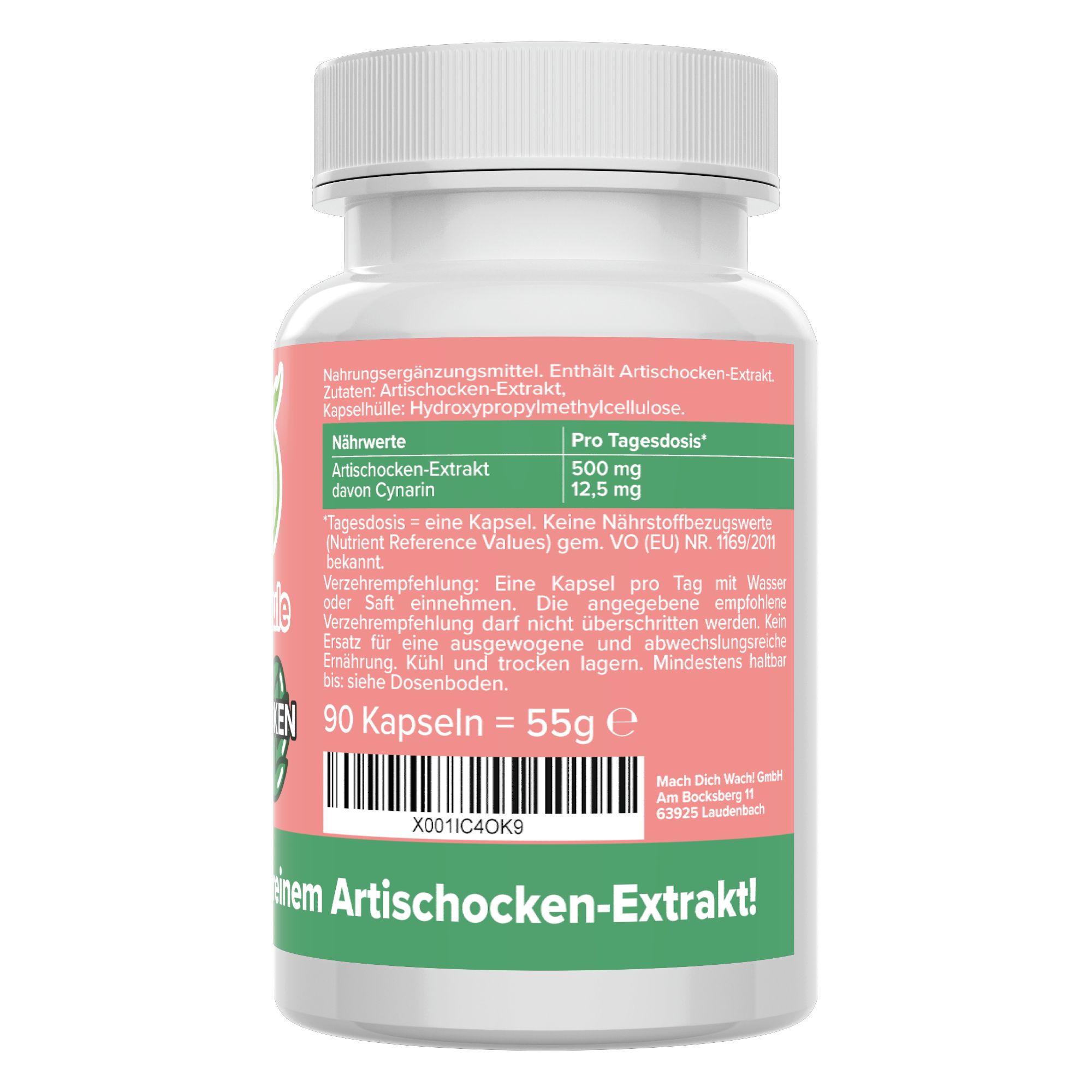 Artischocken Kapseln - Vitamineule®