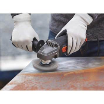 Black+Decker haakse slijper 125 mm BEG220A1-QS + diamantschijf