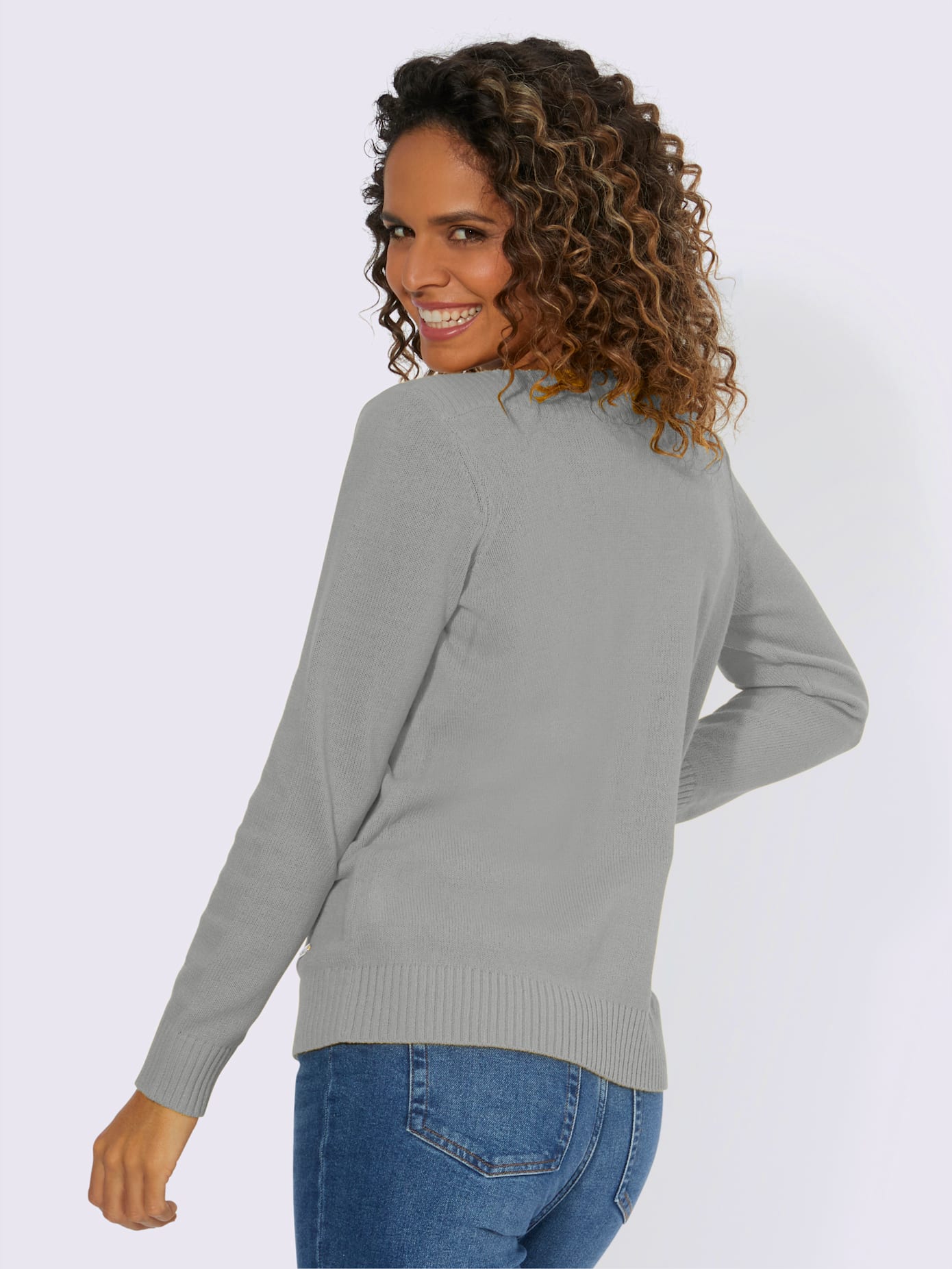 Pull à manches longues qualité coton doux sur la peau