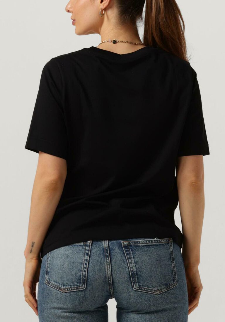 zwarte drykorn t-shirt kirani 520160